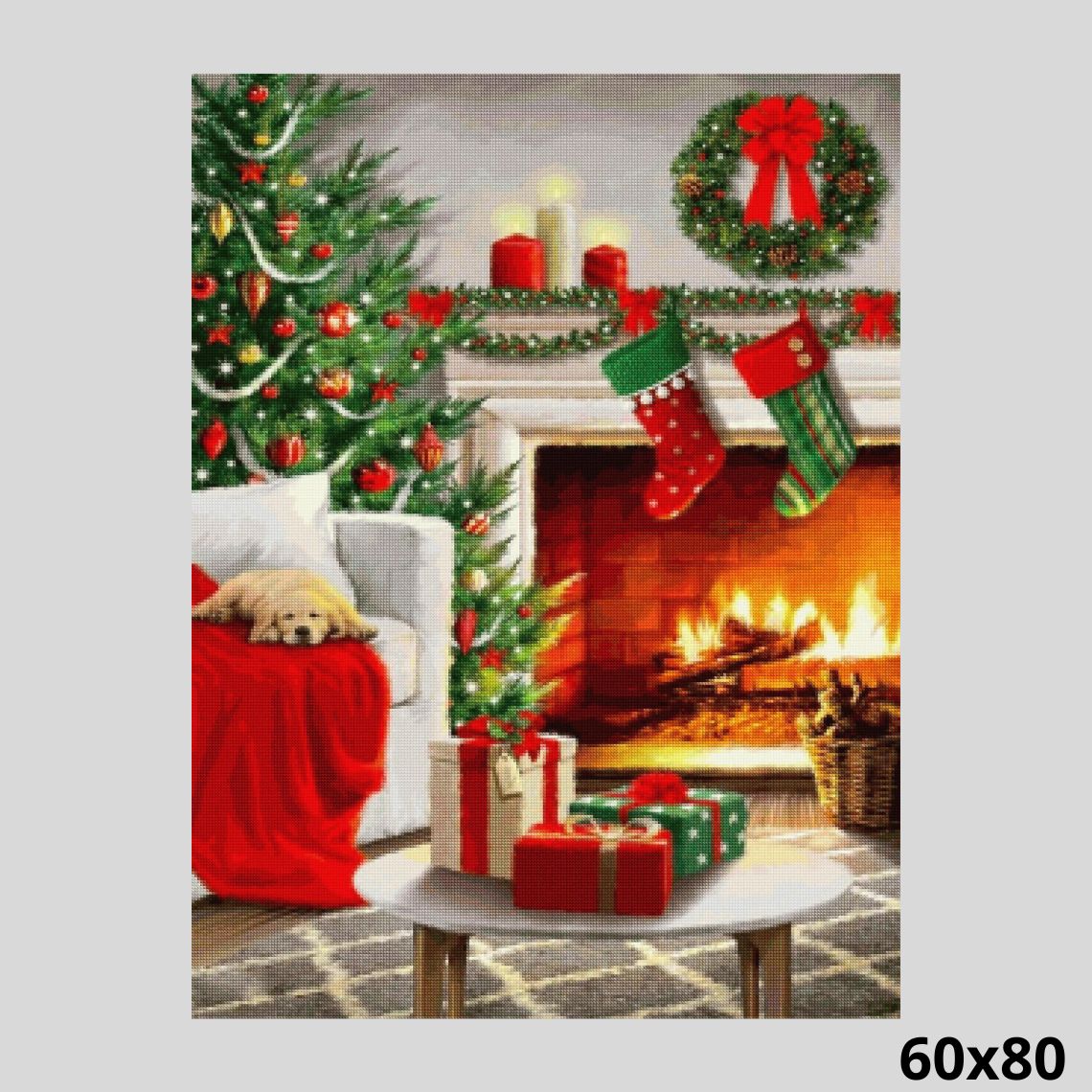 Beautiful Christmas 60x80 - Diamond Painting