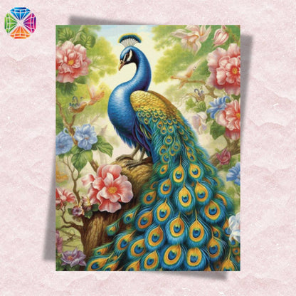 Beautiful Peacock - Diamond Painting