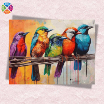 Bird Friends - Diamond Painting