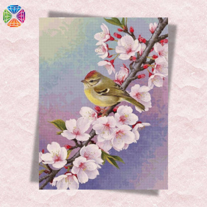 Bird in Spring - Diamond Painting