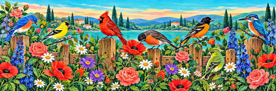 Birds Garden - Large Diamond Painting