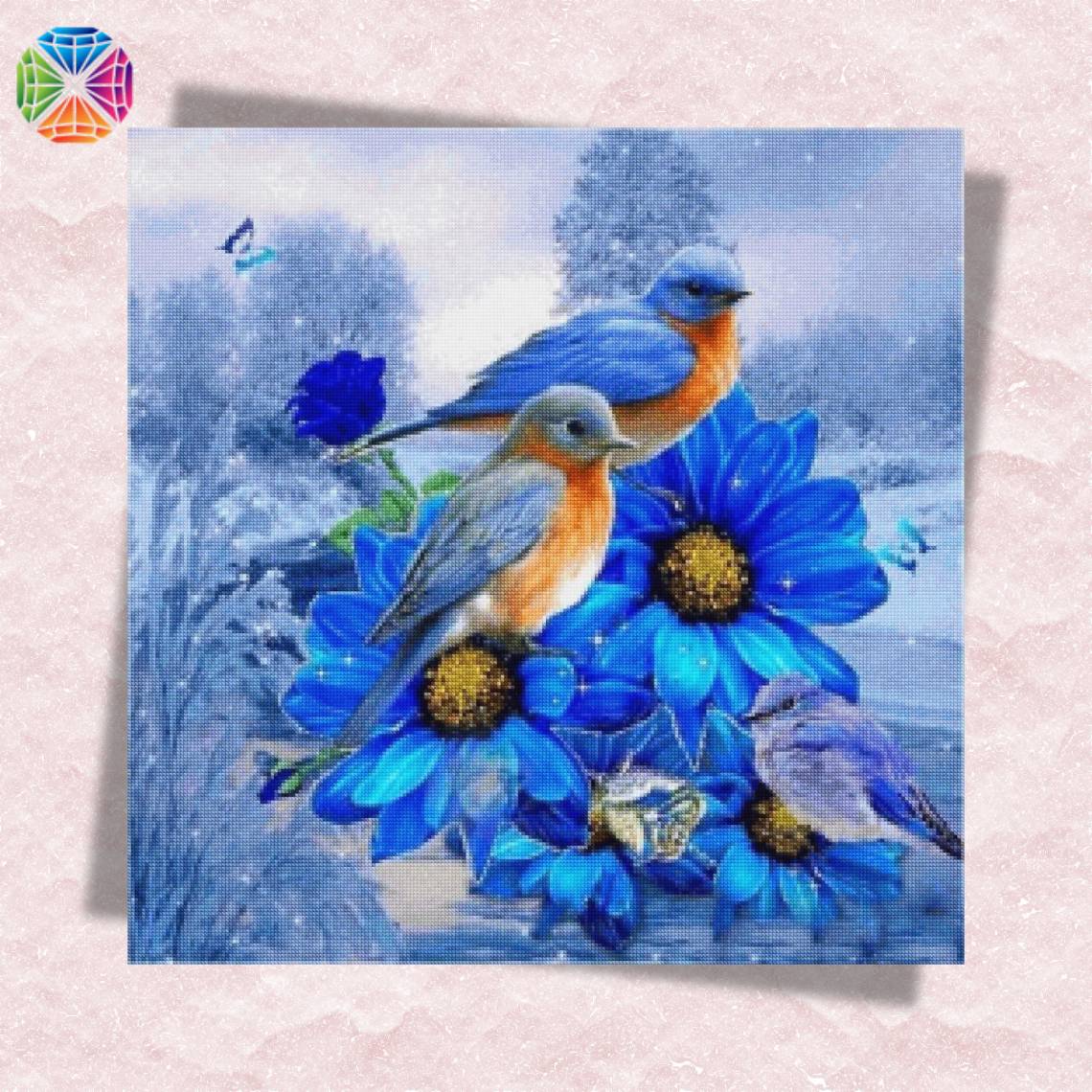 Birds in Blue - Diamond Painting