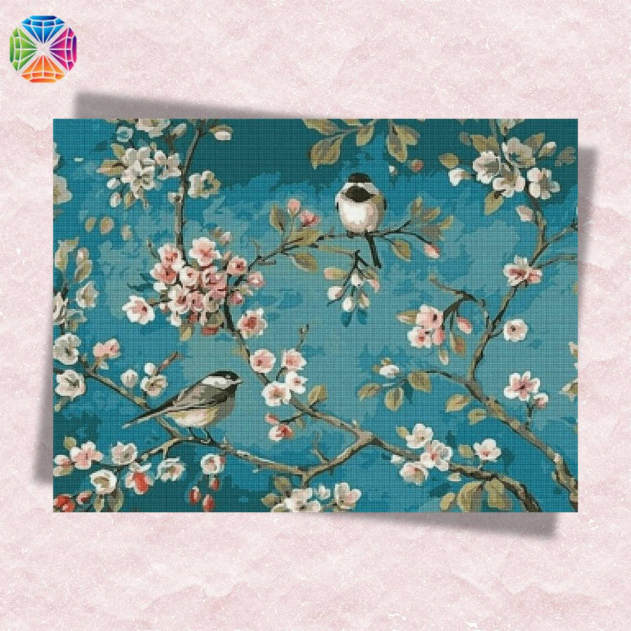 Birds in Tree – Diamond Painting