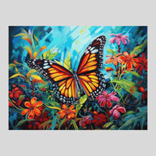 Load image into Gallery viewer, Butterfly Towards the Light - Diamond Art
