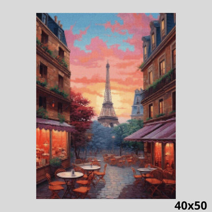 Café de Paris 40x50 - Diamond Art 