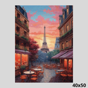 Café de Paris 40x50 - Diamond Art 
