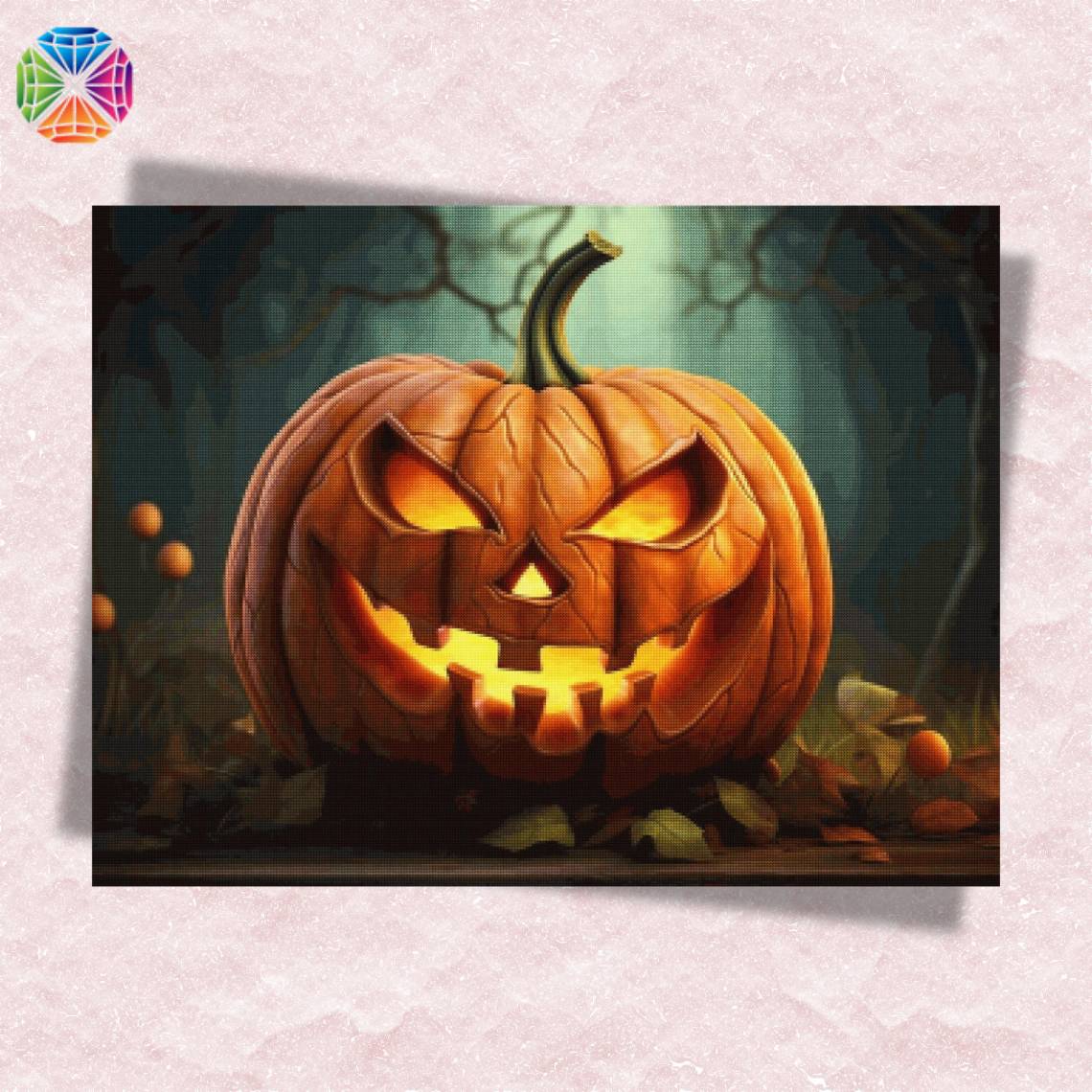 Cartoon Pumpkin - Diamond Painting