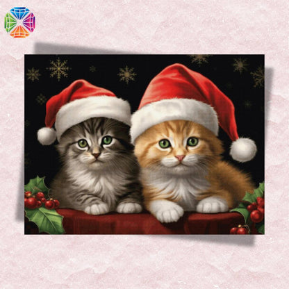 Cats On Christmas - Diamond Painting