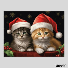 Load image into Gallery viewer, Cats On Christmas 40x50 - Diamond Painting
