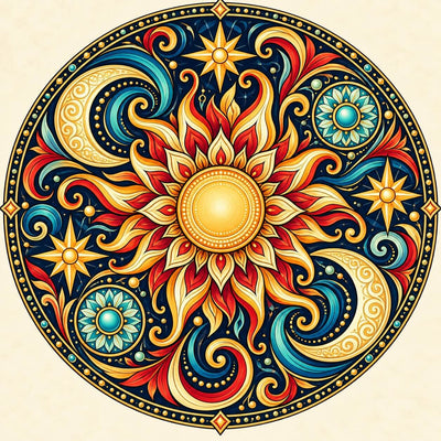 Celestial Mandala - Diamond Painting