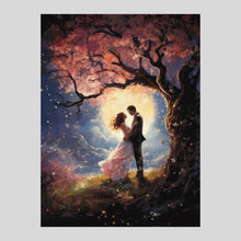 Load image into Gallery viewer, Cherry Tree at Midnight - Diamond Painting
