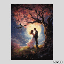Load image into Gallery viewer, Cherry Tree at Midnight 60x80 - Diamond Painting
