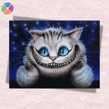 Cheshire Cat Smile - Diamond Painting