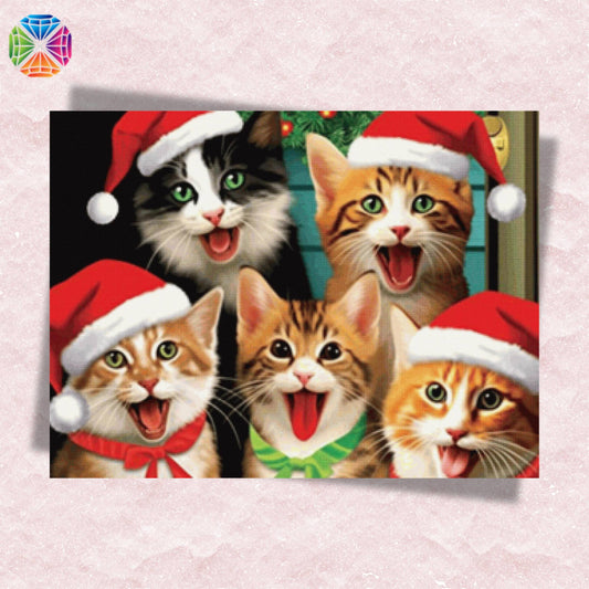 Christmas Cats - Diamond Painting