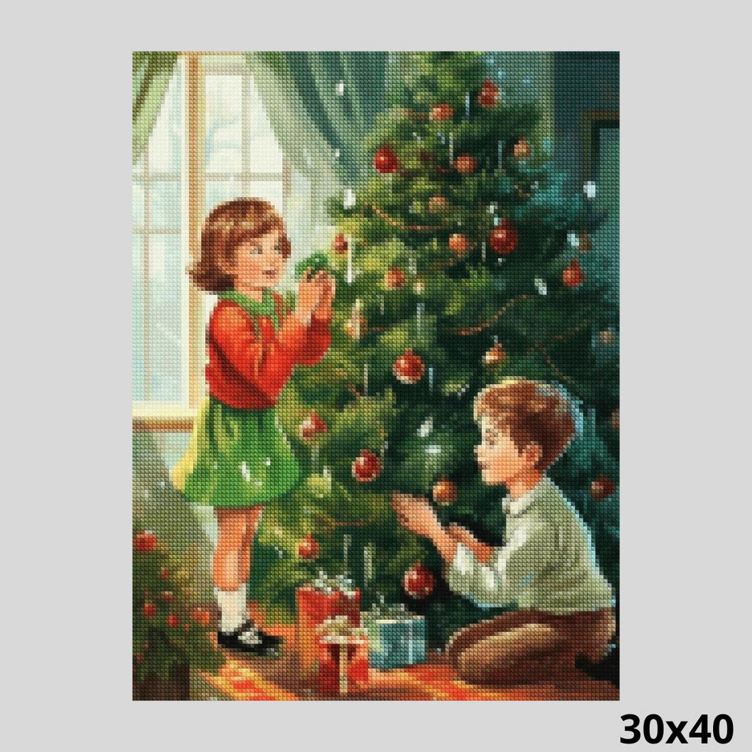 Christmas Joy 30x40 - Diamond Painting