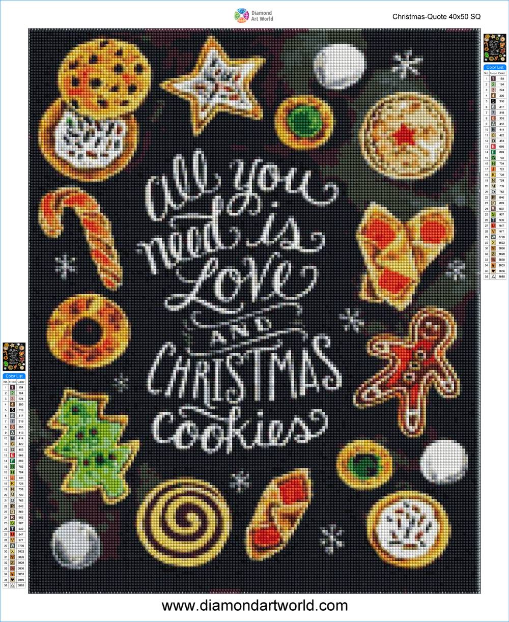 Christmas Quote - Diamond Painting