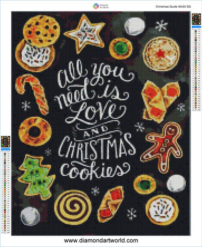 Christmas Quote - Diamond Painting