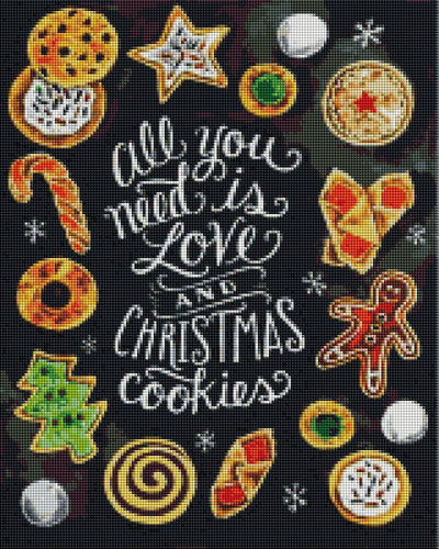 Christmas Quote - Diamond Painting Layout