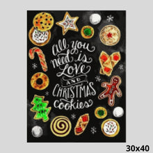 Load image into Gallery viewer, Christmas Quote 30x40 - Diamond Art World
