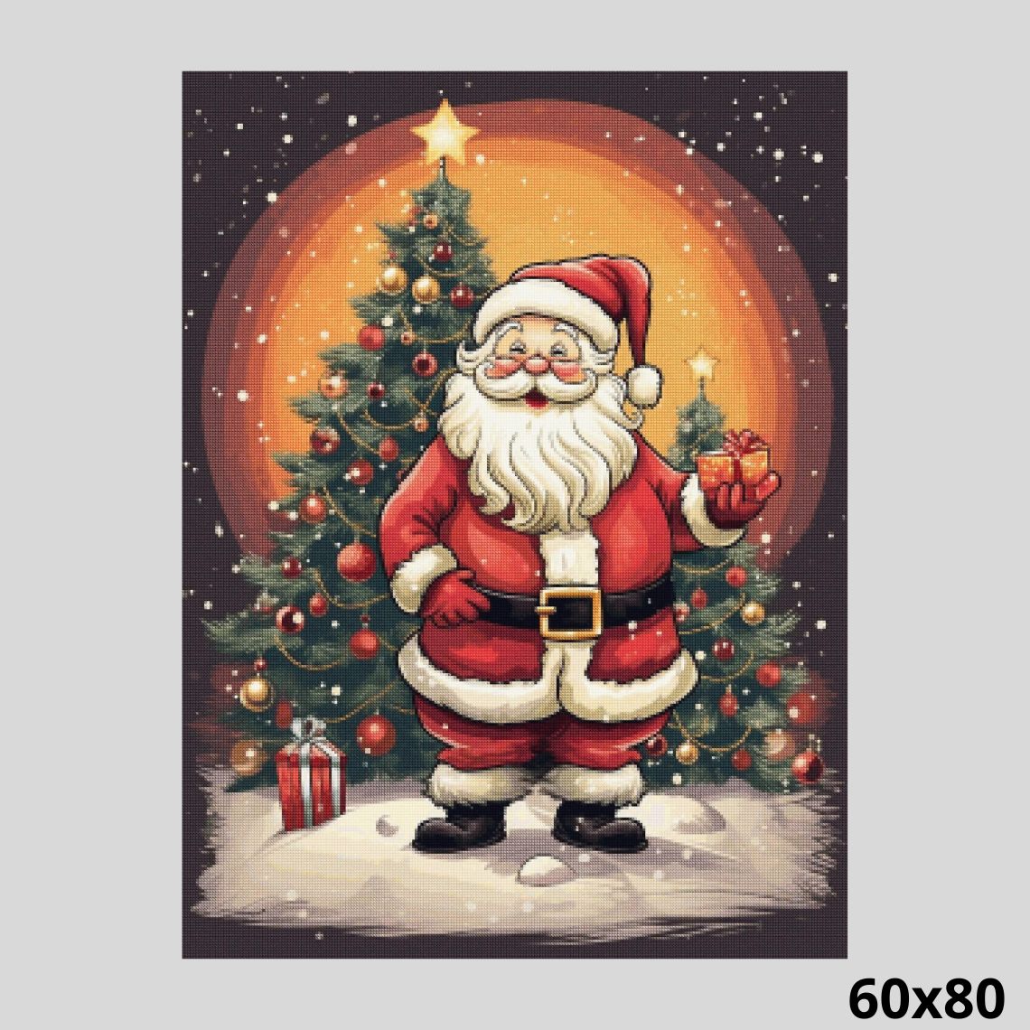 Christmas Santa is Coming 60x80 - Diamond Painting