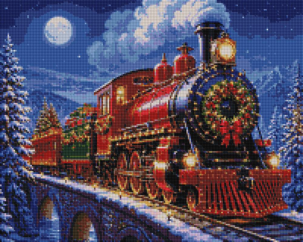 Christmas Train - Diamond Art