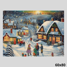 Load image into Gallery viewer, Christmas Winter Day 60x80 Diamond Art World
