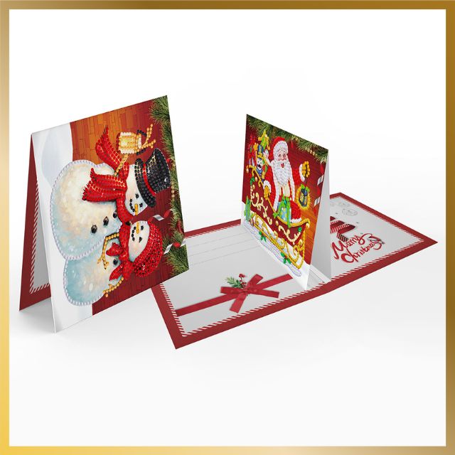 Diamond Painting Christmas Cards - Love Christmas - Product Image