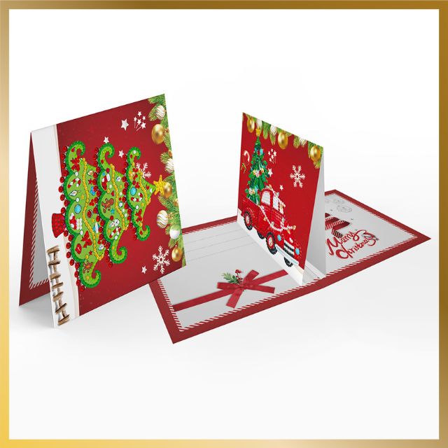 Diamond Painting Christmas Cards - Love Christmas - Product Image