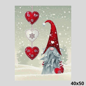 Christmas Dwarf 40x50 - Diamond Painting