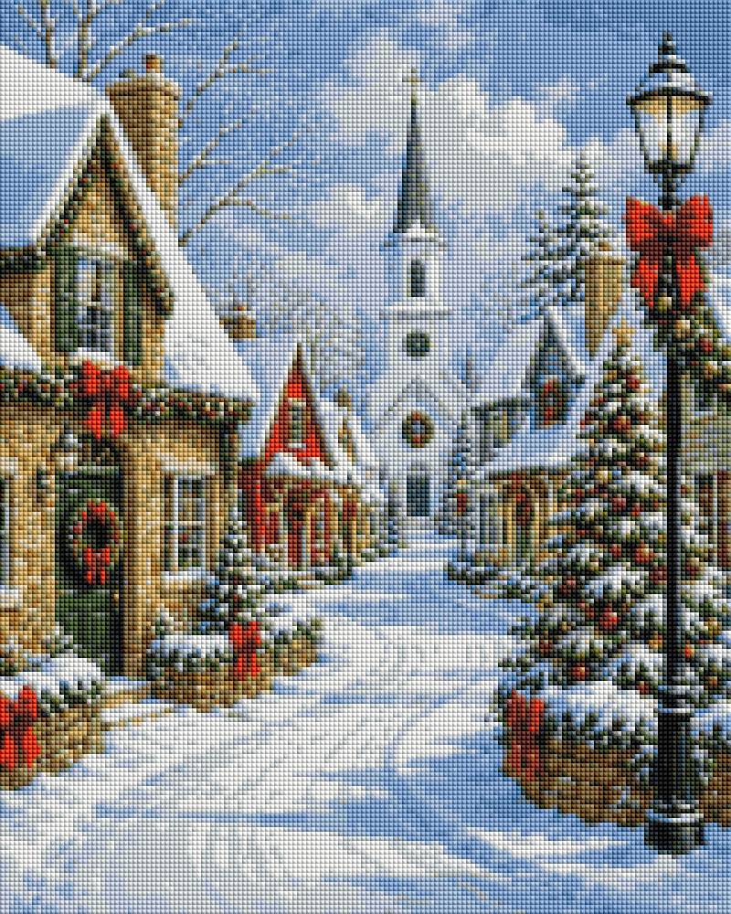 Christmas in Village - Diamond Art