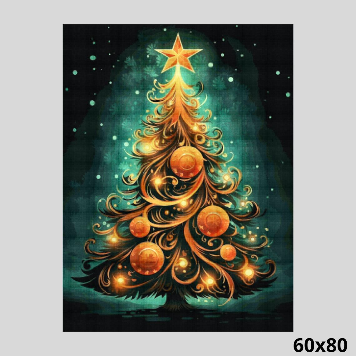 Christmas Tree 60x80 - Diamond Art World