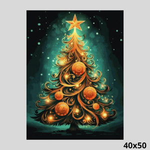 Christmas Tree 40x50 - Diamond Art World