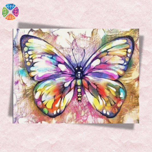 Colorful Butterfly - Diamond Painting
