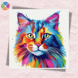 Colorful Cat - Diamond Painting