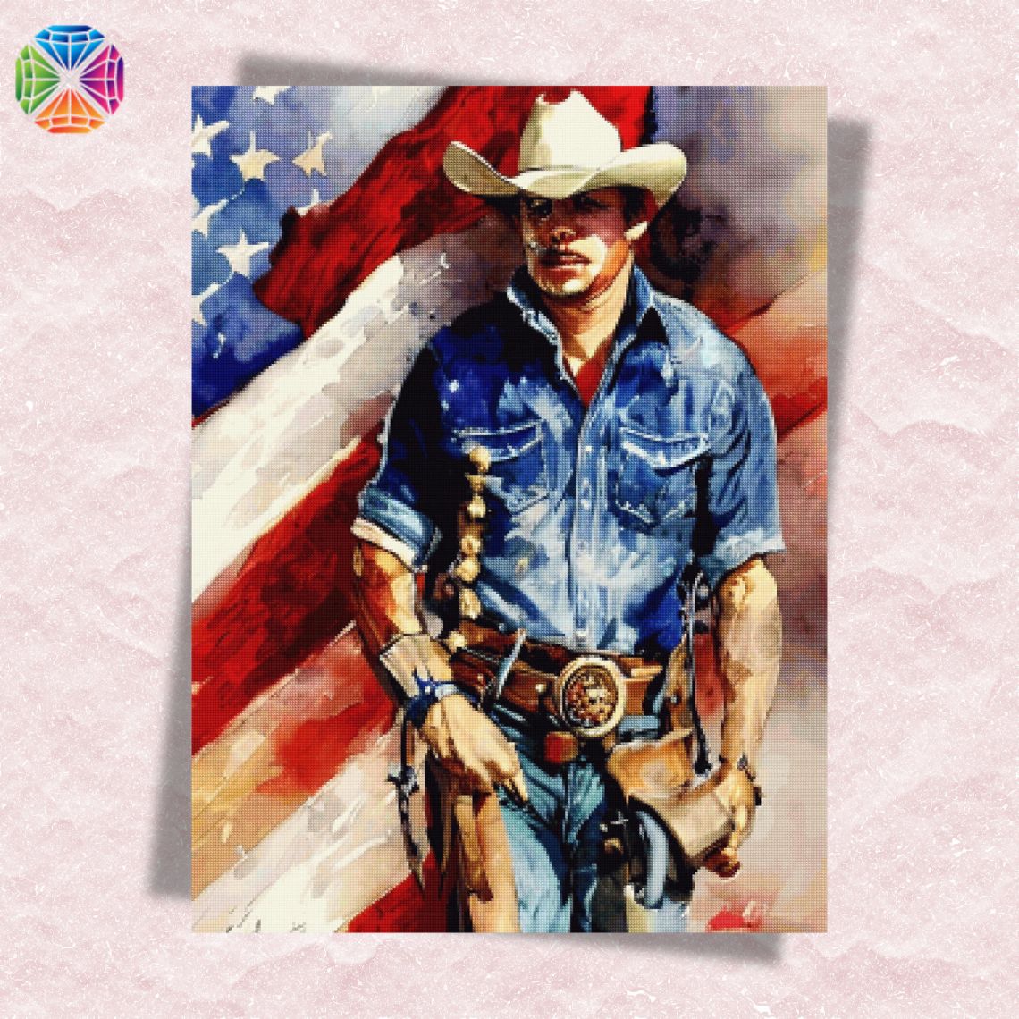 Cowboy Diamond Painting