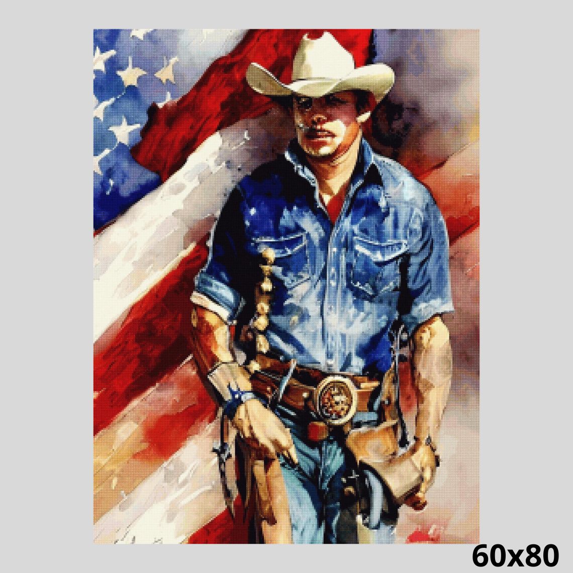 Cowboy 60x80 Diamond Painting