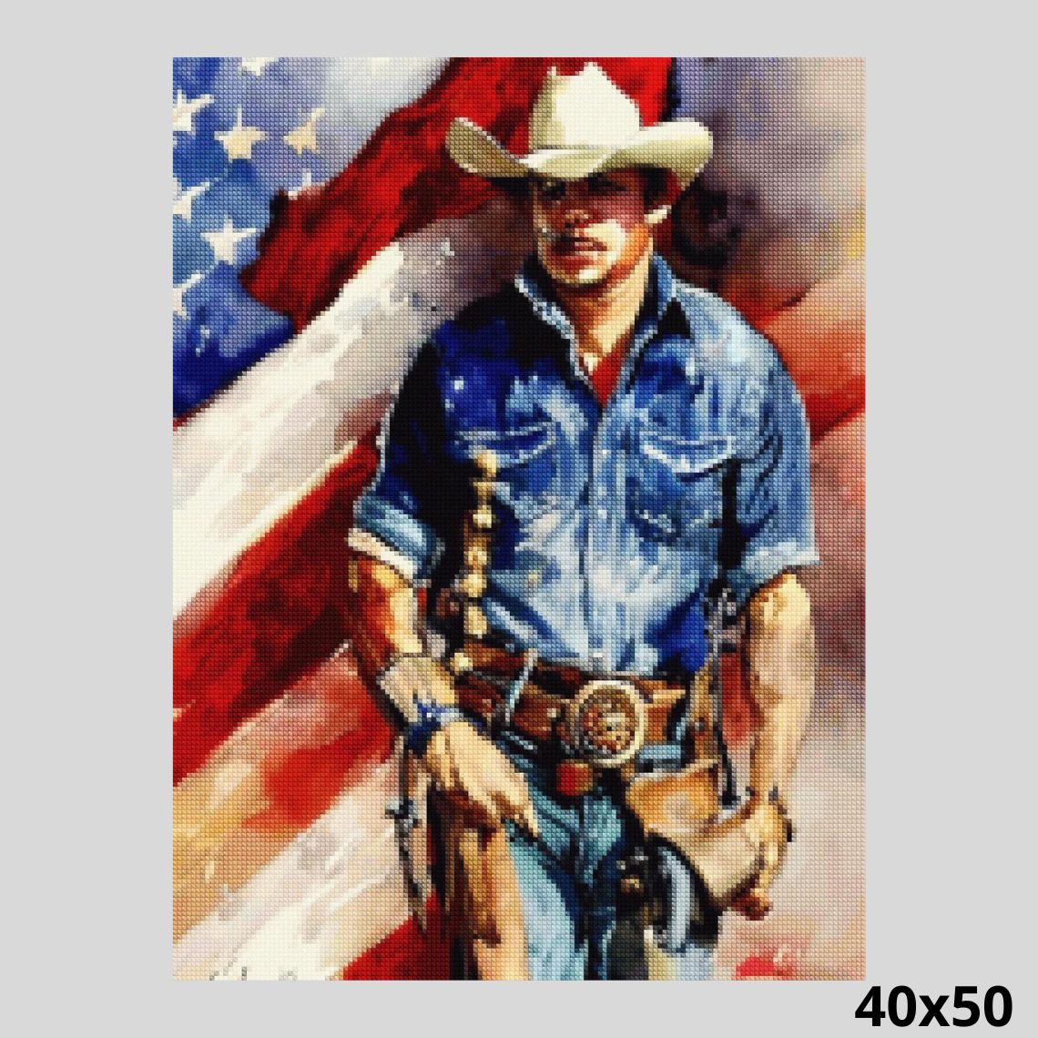 Cowboy 40x50 Diamond Painting
