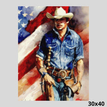 Load image into Gallery viewer, Cowboy 30x40 Diamond Painting
