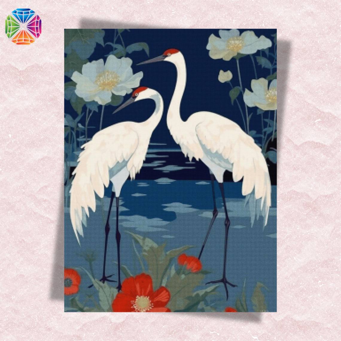 Cranes - Diamond Painting