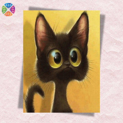 Crazy Kitten - Diamond Painting