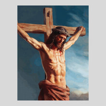 Load image into Gallery viewer, Jesus Crucifixion Paint with Diamonds
