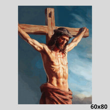 Load image into Gallery viewer, Jesus Crucifixion 60x80 Paint with Diamonds
