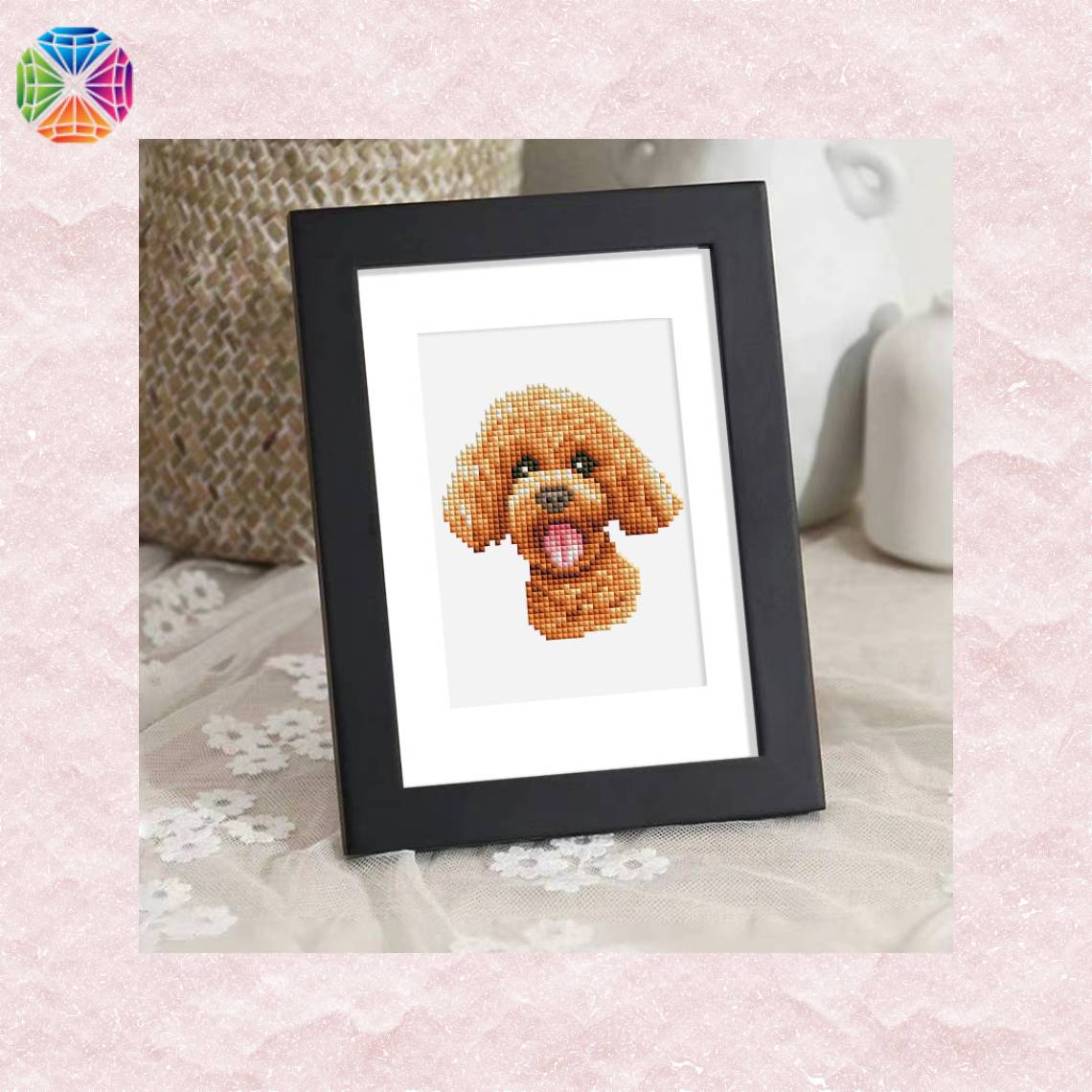 Cute Dog - Mini Diamond Painting