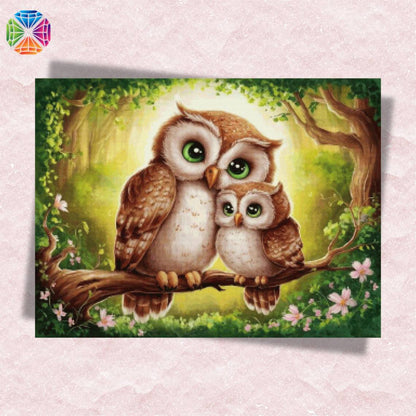 Little Owls - Diamond Painting