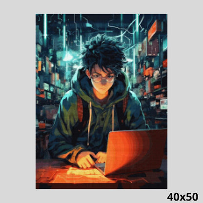 Cyber Scholar 40x50 - Diamond Art World