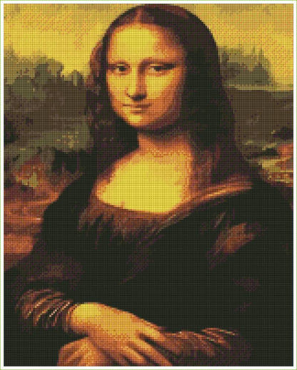 Da Vinci Mona Lisa - Diamond art