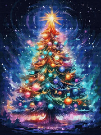 Dazzling Christmas Dream - AB Diamond Art