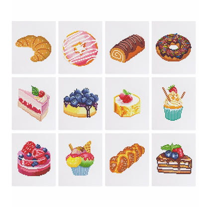 Delicacy - Mini Diamond Painting 12 pcs