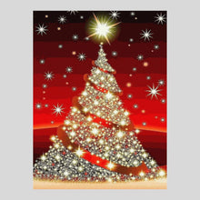 Load image into Gallery viewer, Diamond Christmas Tree - Diamond Painting
