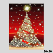 Load image into Gallery viewer, Diamond Christmas Tree 30x40 - Diamond Painting
